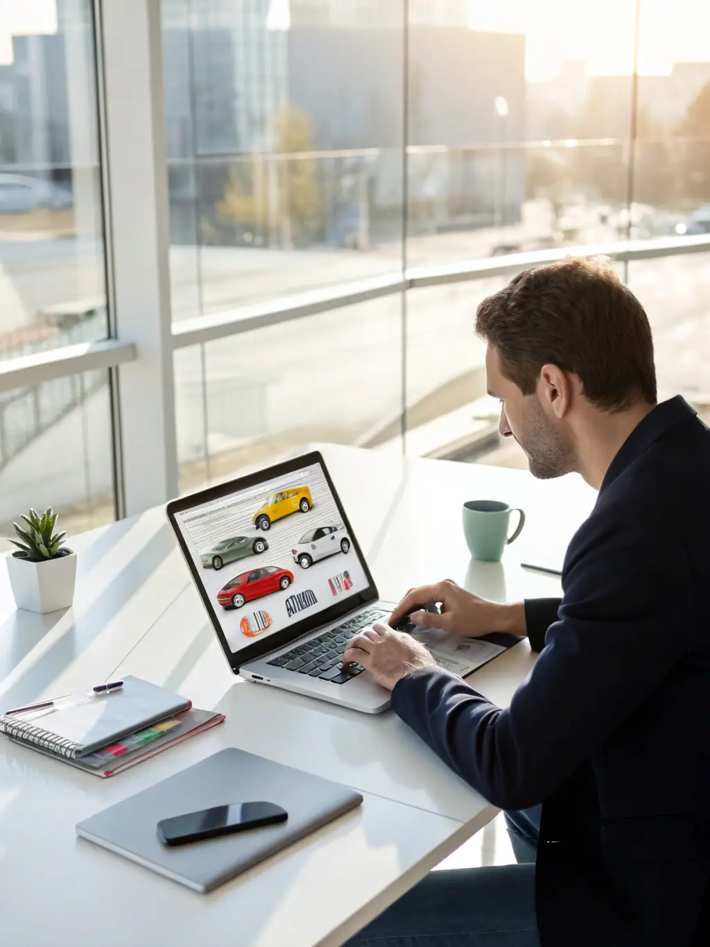 A consultant advising an individual on automotive market trends and investment opportunities.